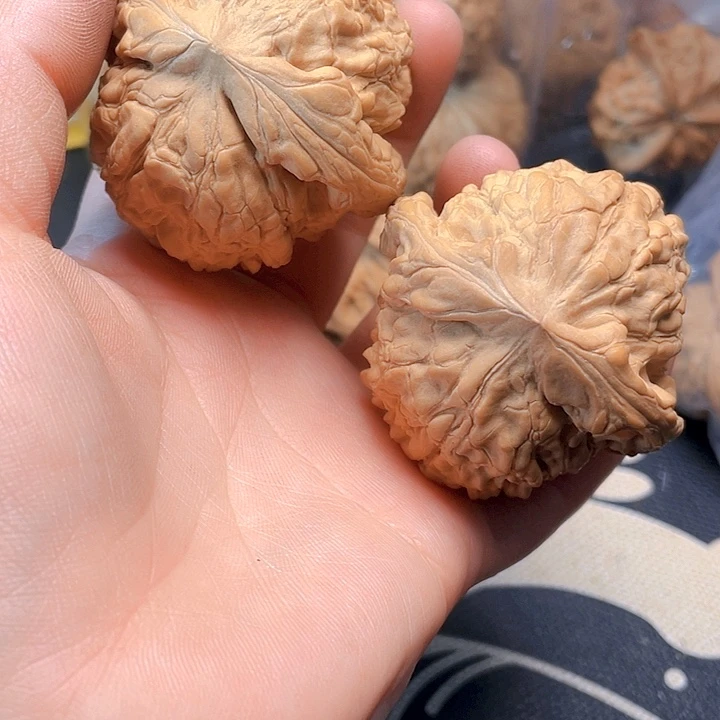 文玩核桃吊坠龙鼎一对