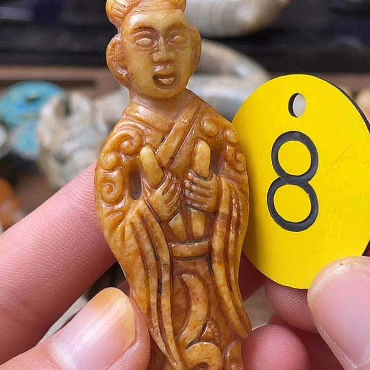 和田玉（糖玉）未镶嵌颈饰