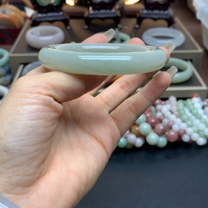 石英质玉手镯未镶嵌烦***点58