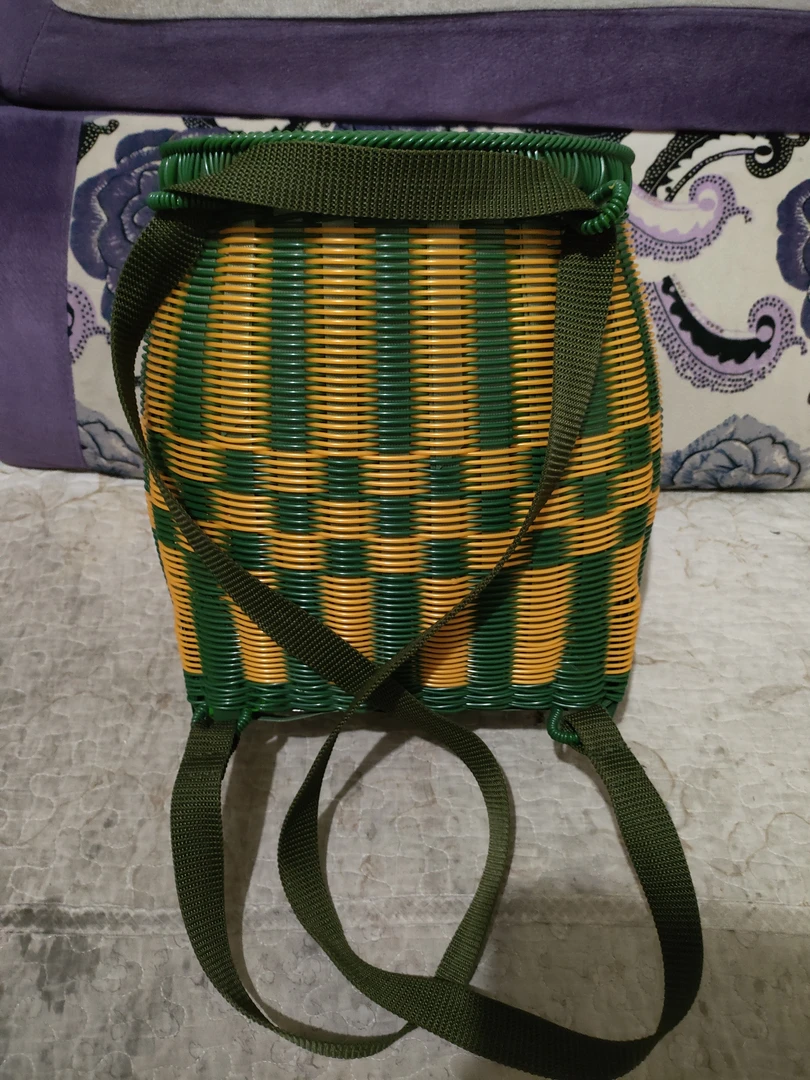 纯手工编织特大号采茶蒌