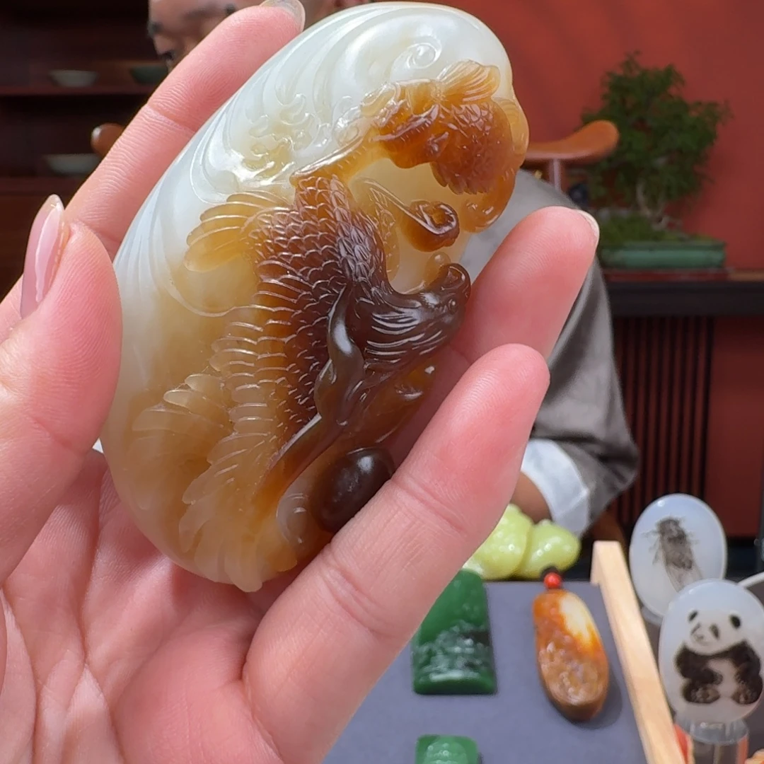 和田玉（糖玉）未镶嵌挂件