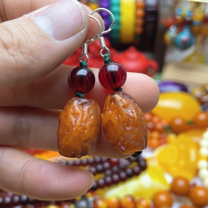 树脂制品17号设计款耳坠