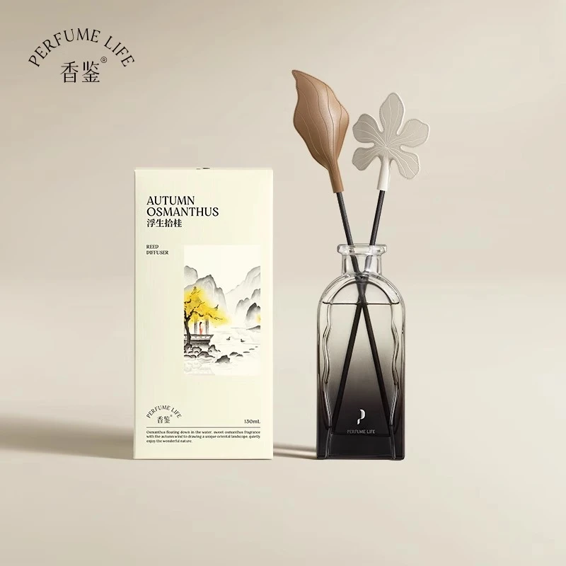Perfumelife/香鉴莫奈玫瑰130ml精油香薰液/藤条香薰高级扩香