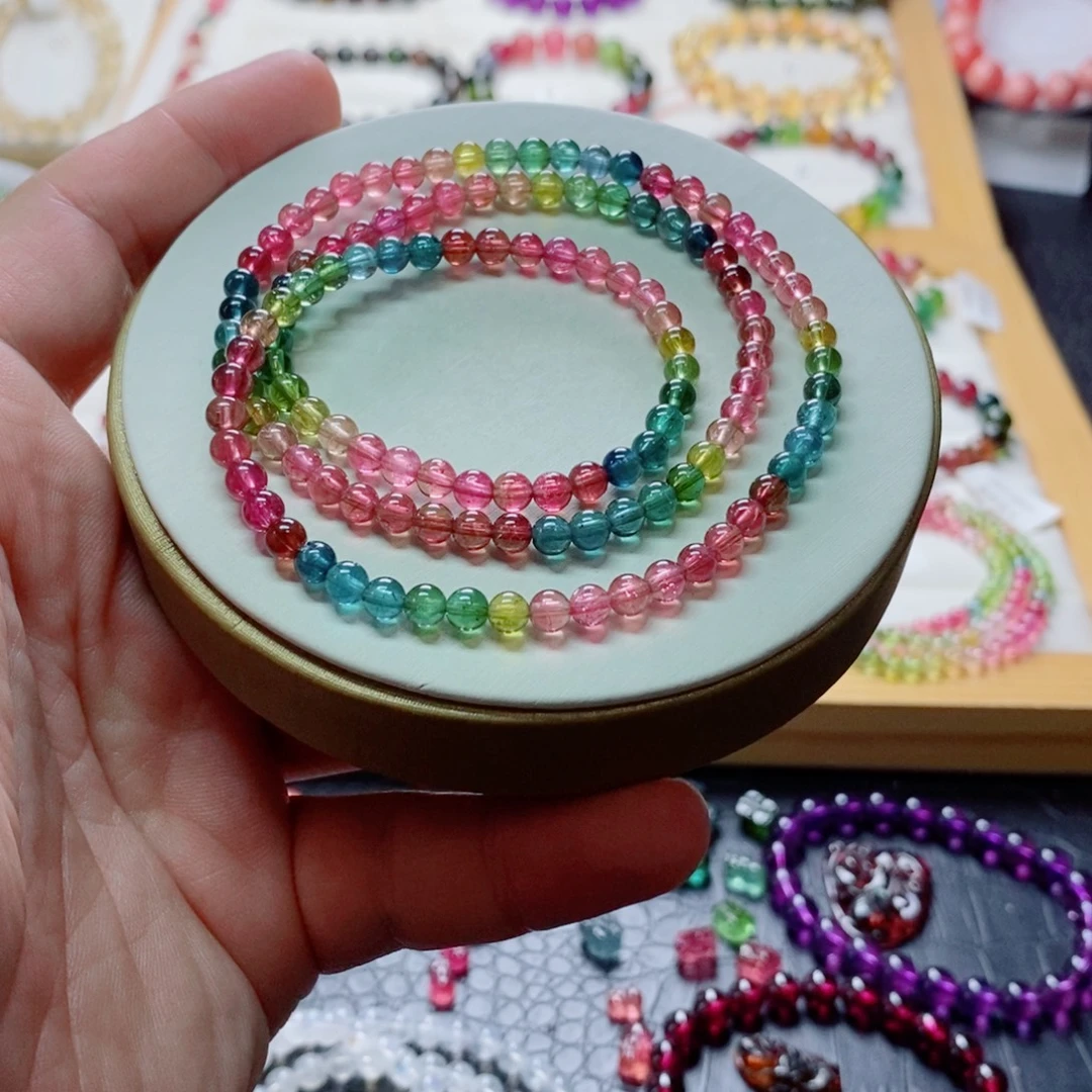 未镶嵌碧玺手链碧玺