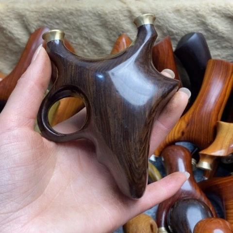 大果紫檀（缅甸花梨）快压黑左雀