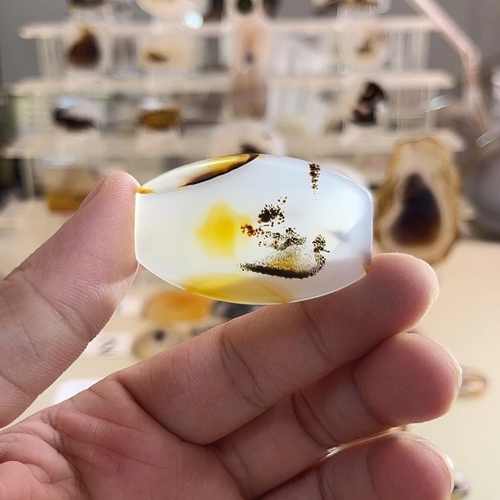 玛瑙/玉髓吊坠(不含链)未镶嵌