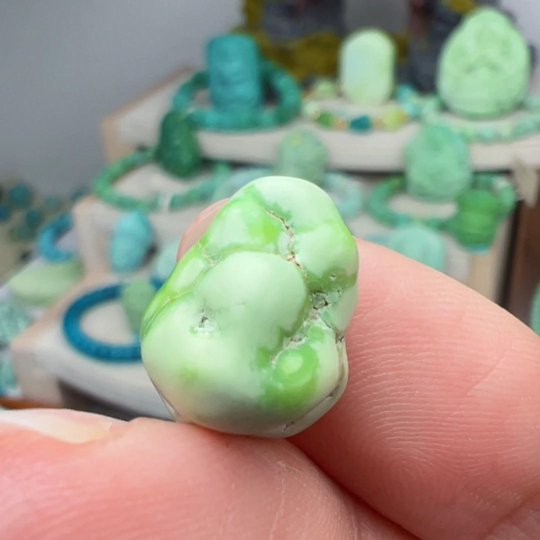 未镶嵌绿松石主播万珍