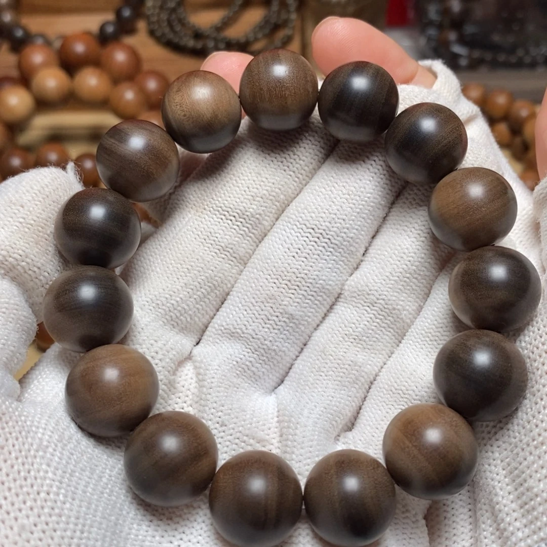 檀香木其他一**士15横纹老山檀香 阴沉料