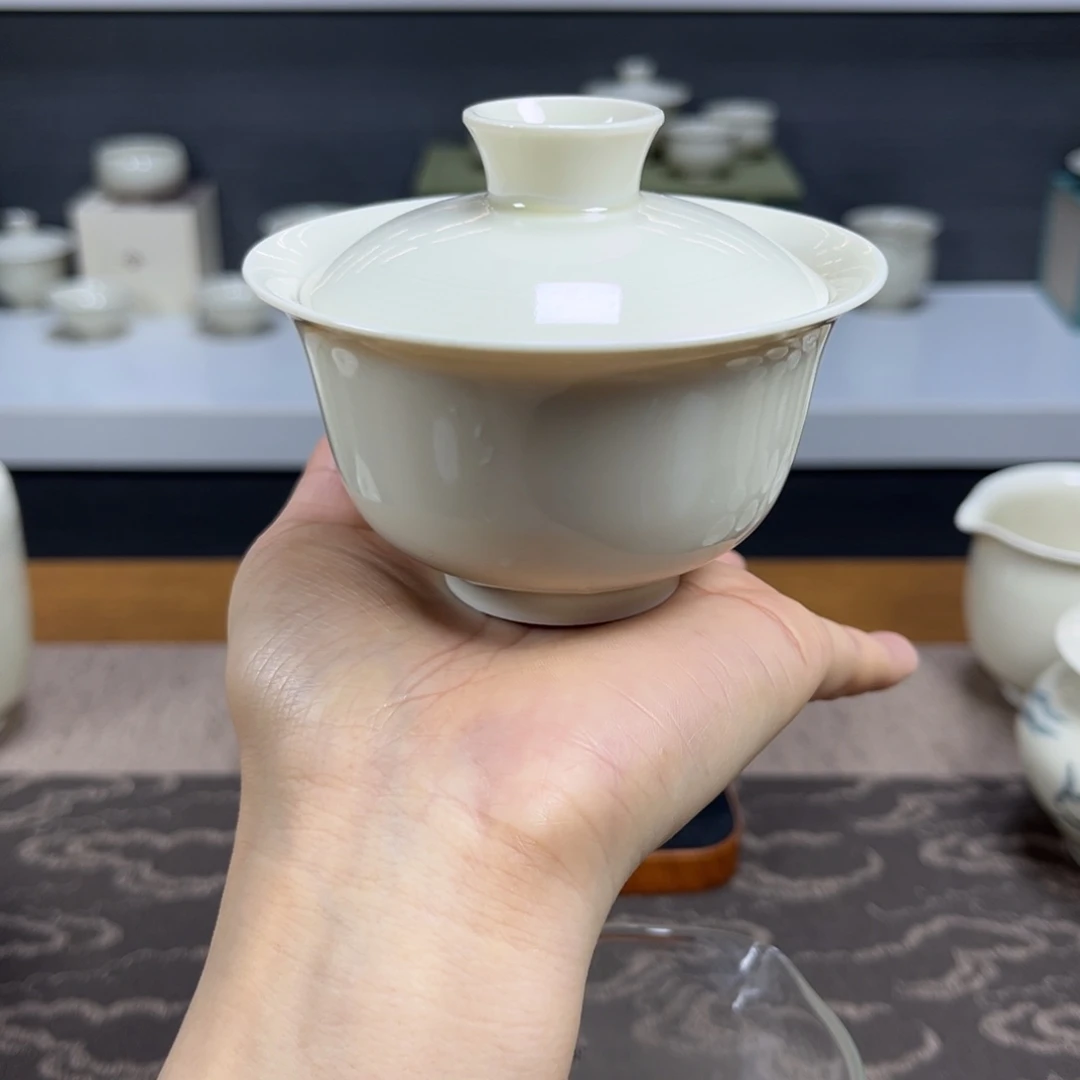 全手工 高温瓷 100cc微瑕捡漏