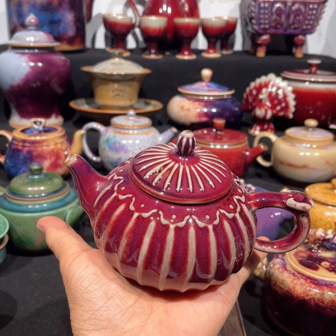 中国神后钧瓷茶器