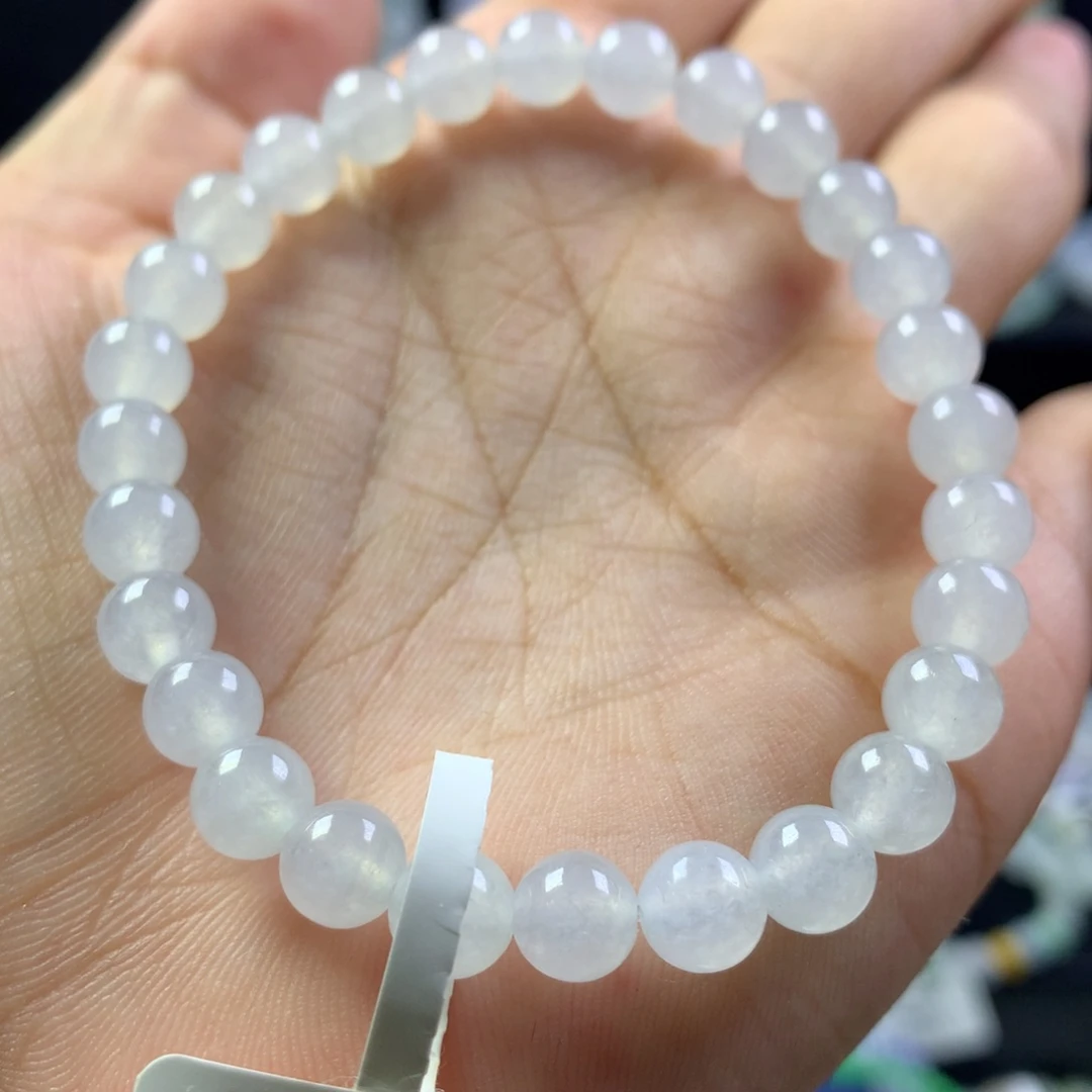 未镶嵌手串翡翠卡6.3
