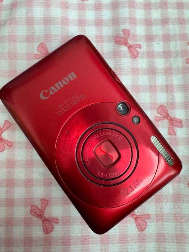 95新 Canon/佳能 ixus 100 网红款冷白皮细腻自然氛围感十足