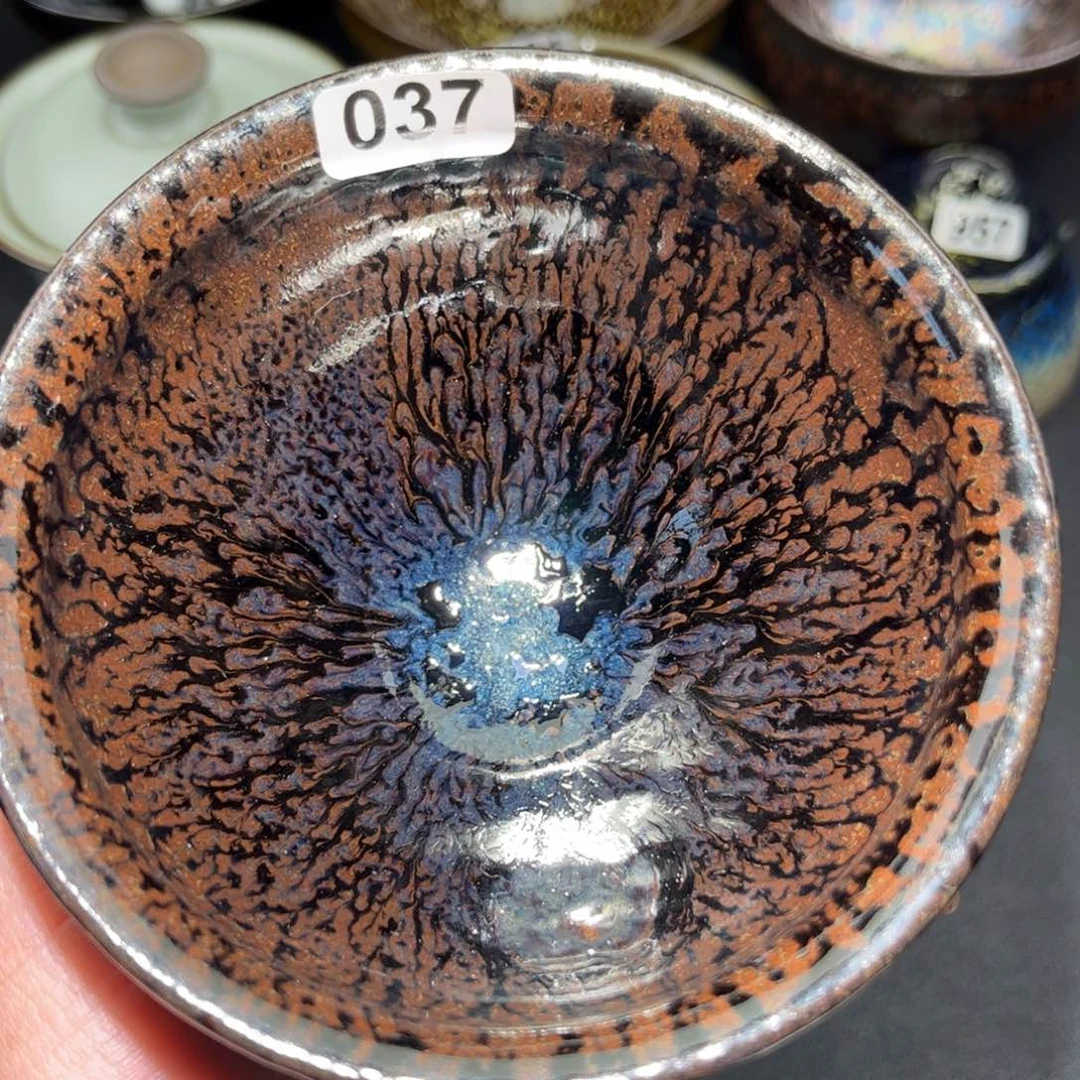 茶盏37 建盏单盏放大漏……