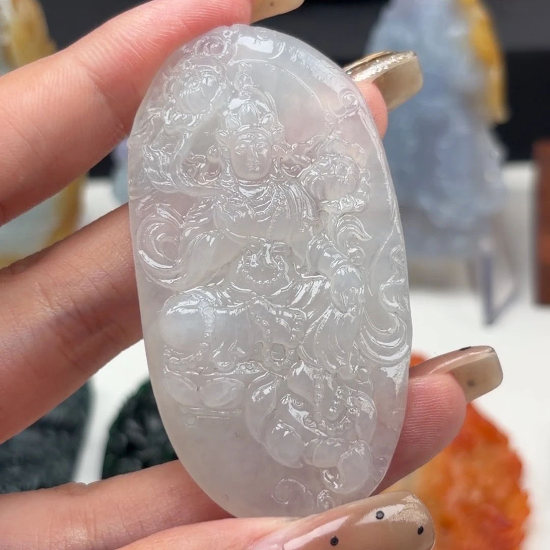 定制翡翠未镶嵌度母