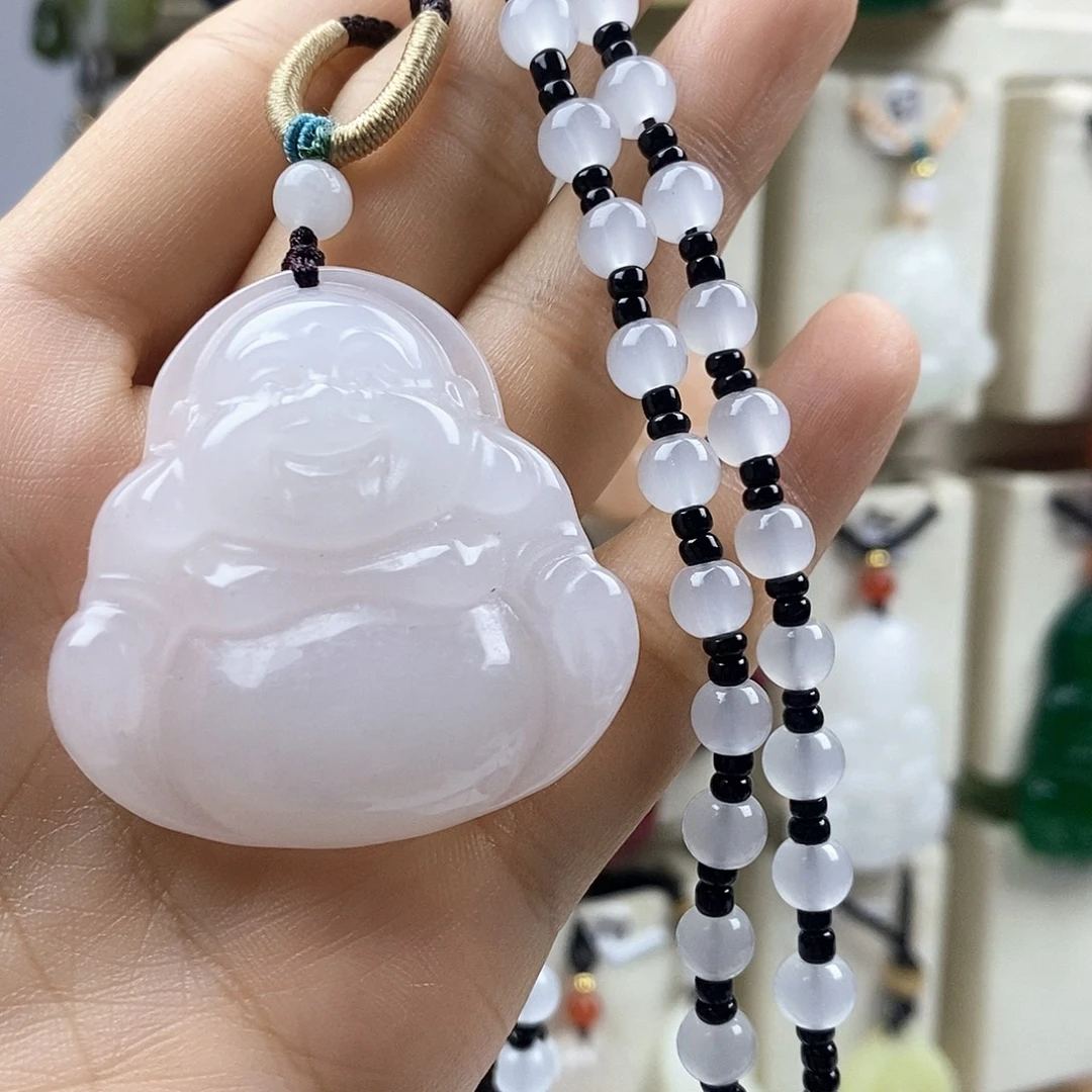 流***柔颈饰未镶嵌石英质玉