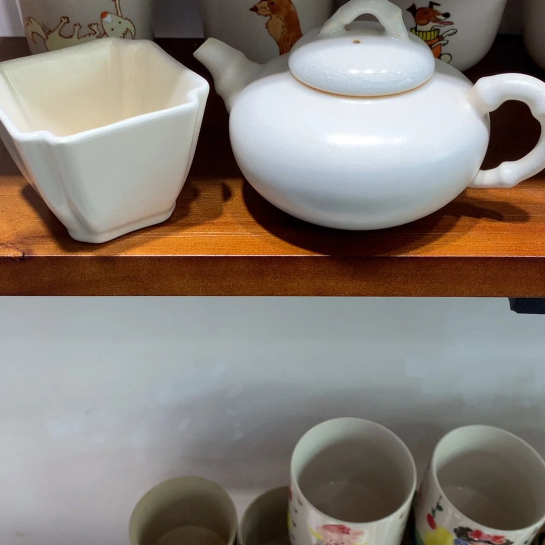 陶景德镇粗陶复古盘碗微瑕