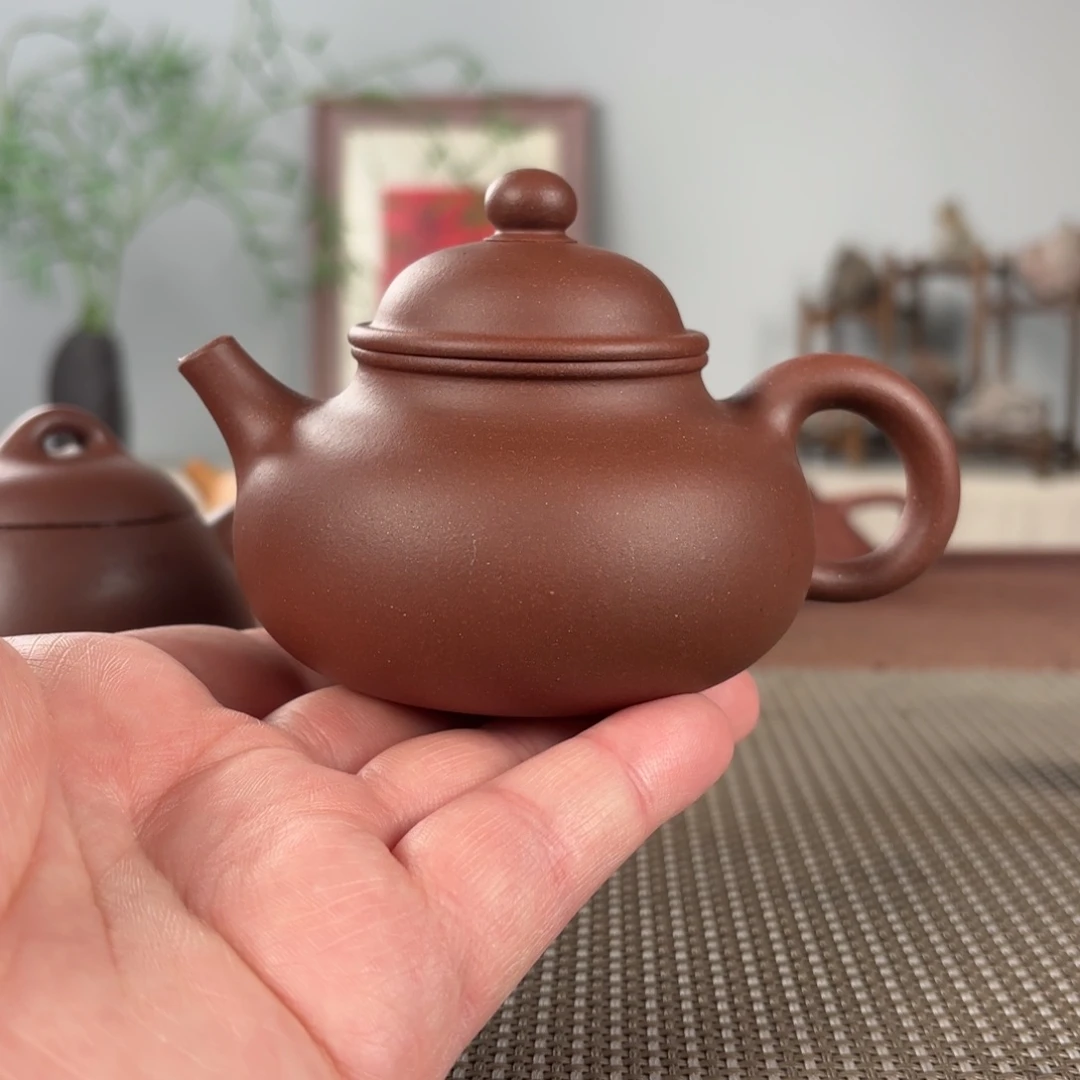 茶壶紫砂黄龙山原矿紫砂壶