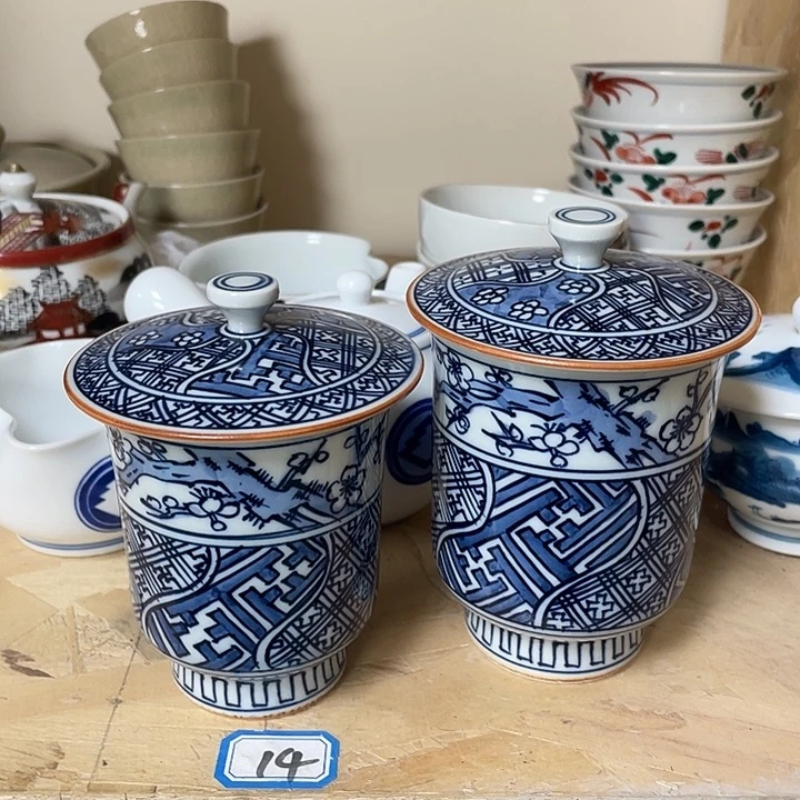 瓷片017 一人直播，看品直播间说序号