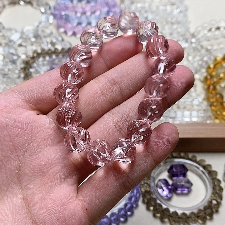 非金属无卡12mm粉盈石