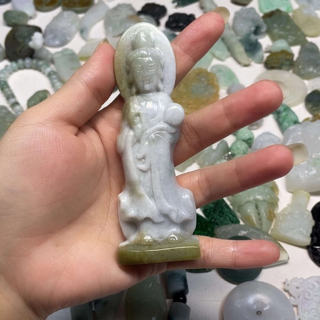未镶嵌定制翡翠平****乐翡翠