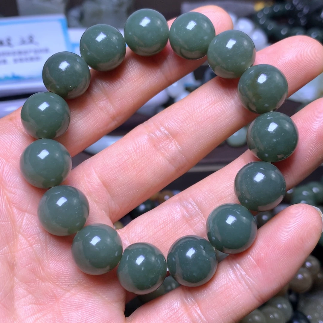 和田玉未镶嵌颈饰14