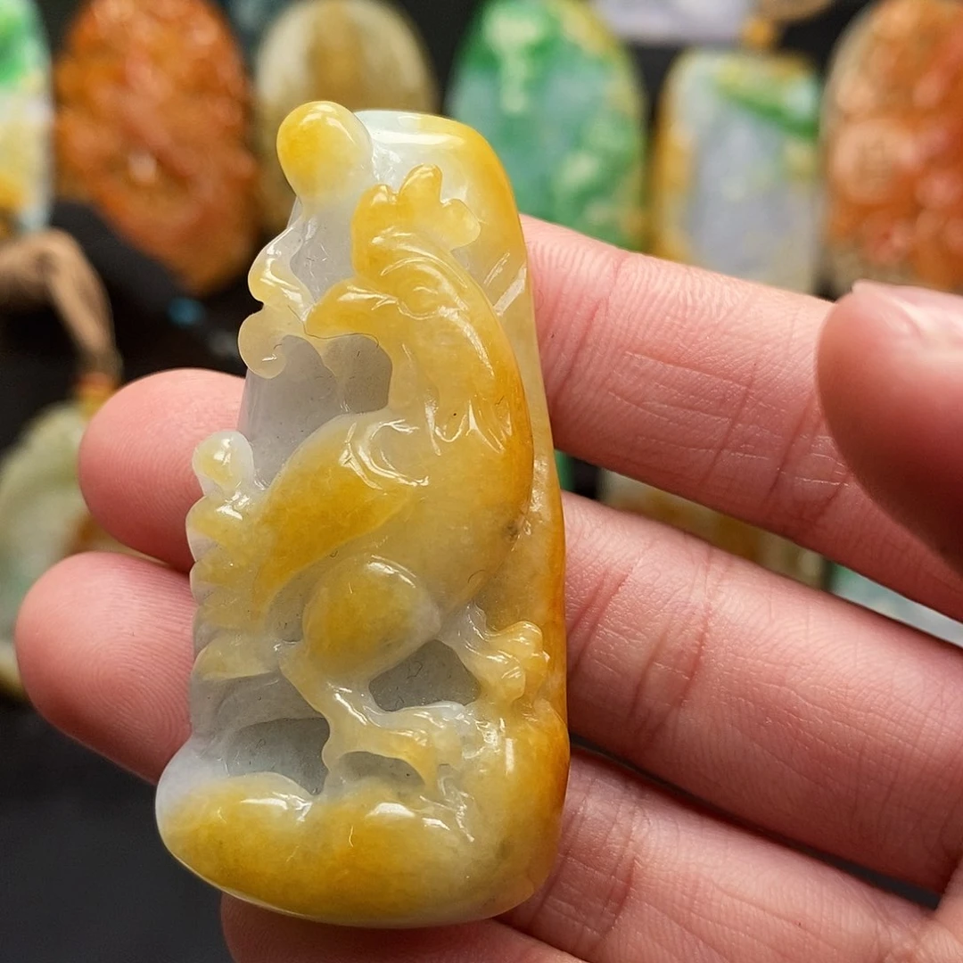定制翡翠未镶嵌翡翠A货一物一证