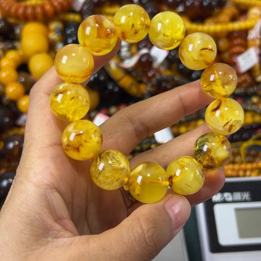 未镶嵌琥珀珠宝奇石304