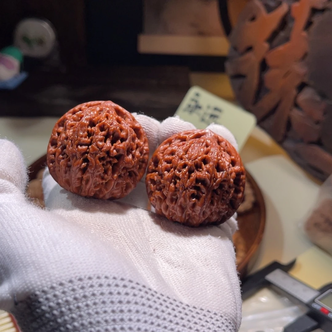 M***s文玩核桃把件水龙