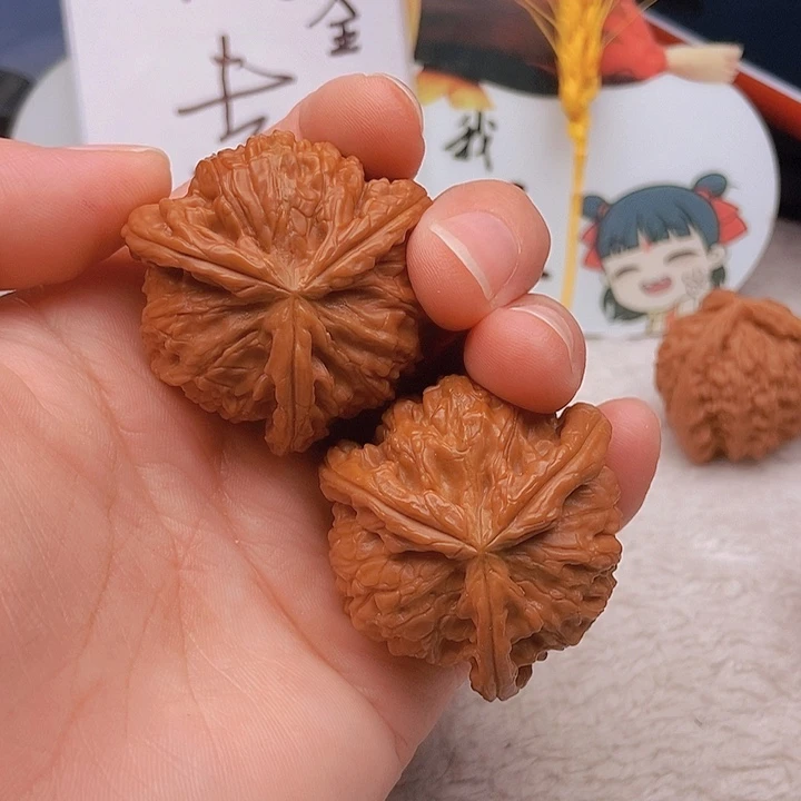 吊坠文玩核桃星*八三棱