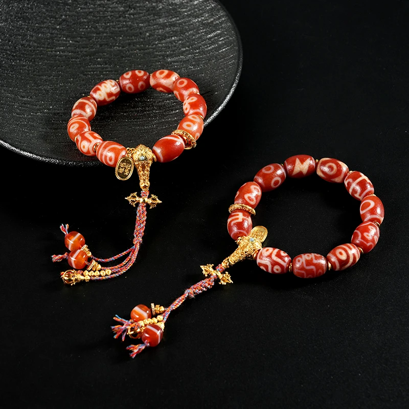 【老掌柜】红肉多宝玛瑙手串/多样性发货 发一件 M122945