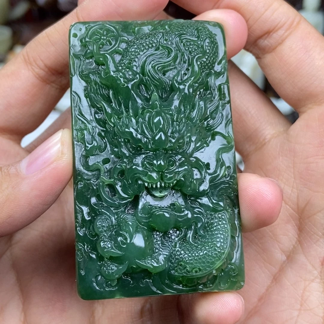 子***函和田玉未镶嵌挂件