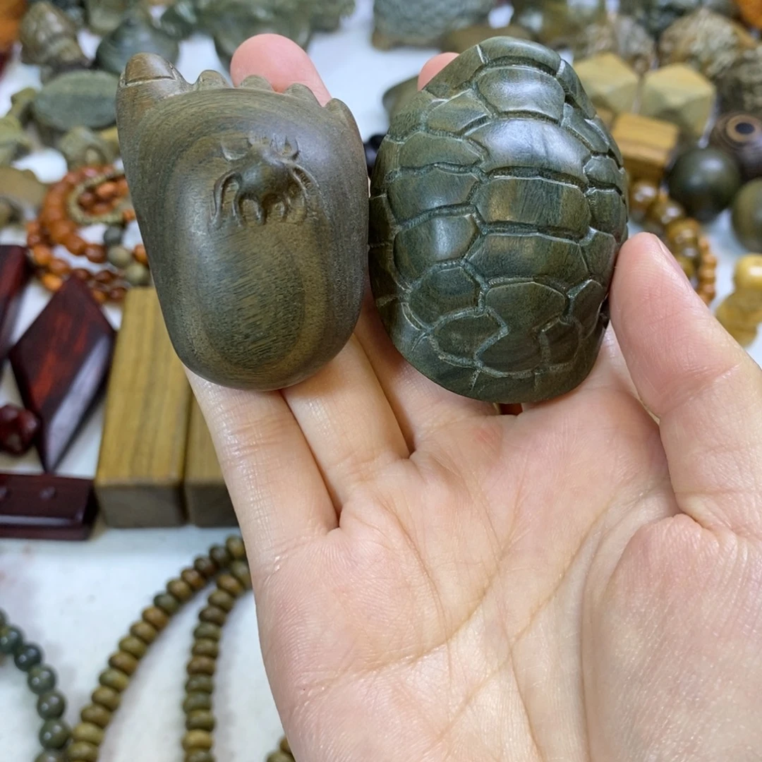 W***K木绿檀木料工艺品