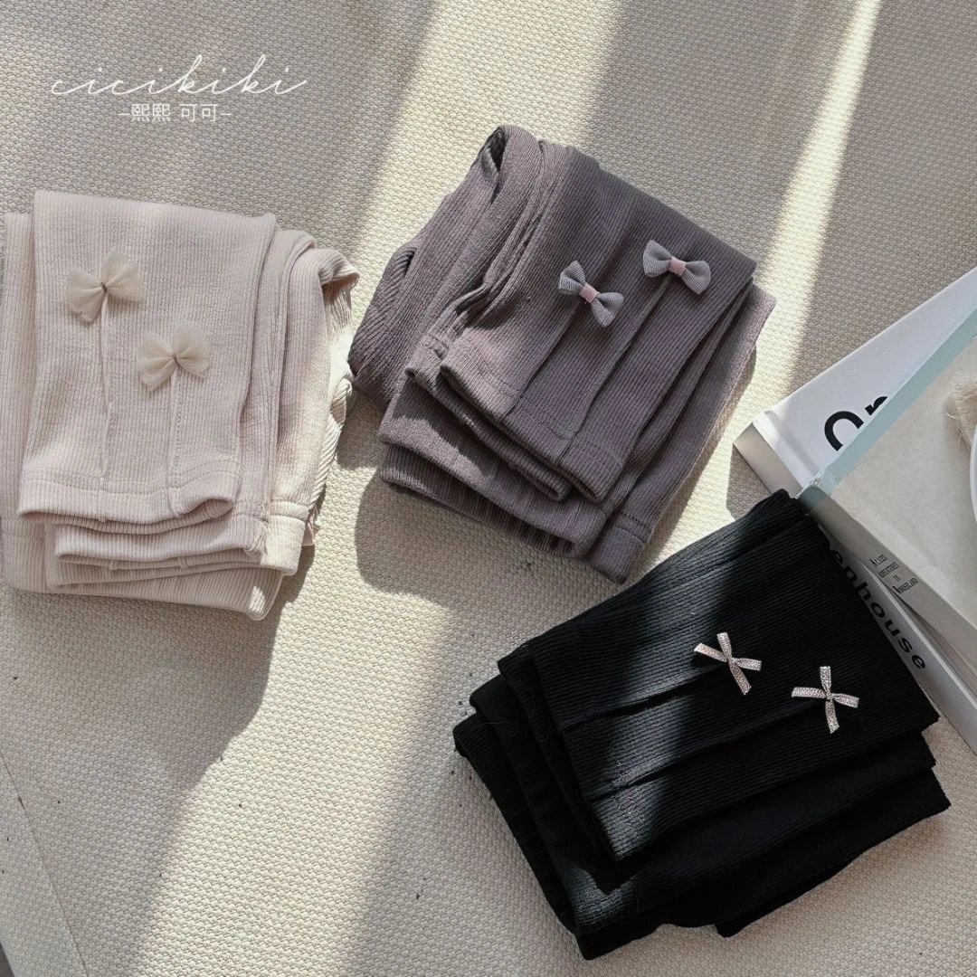 【小米娜】2025儿童童装春秋时尚百搭休闲打底裤 熙熙可可DDK2501
