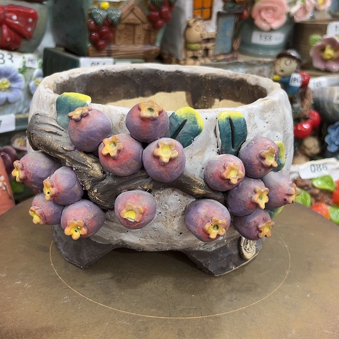 粗陶多肉花盆花盆