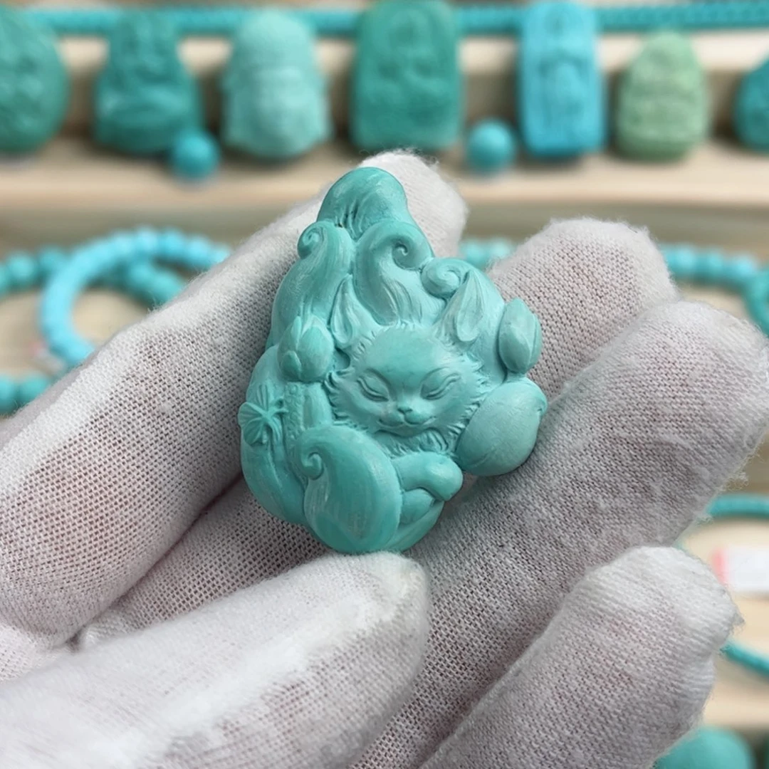 未镶嵌绿松石配饰