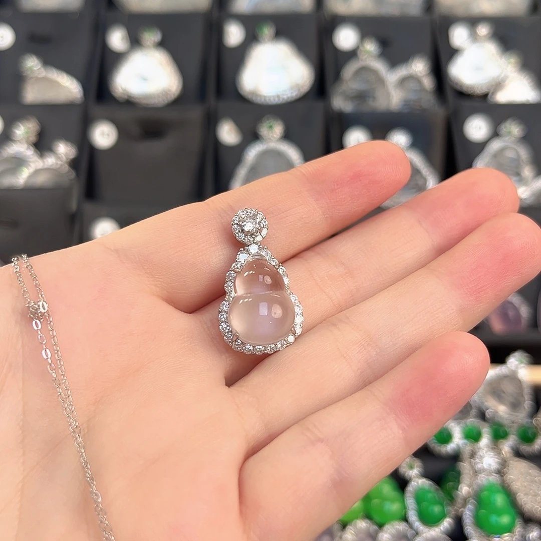 石英质玉银S925镶嵌珠宝半成品犯***?