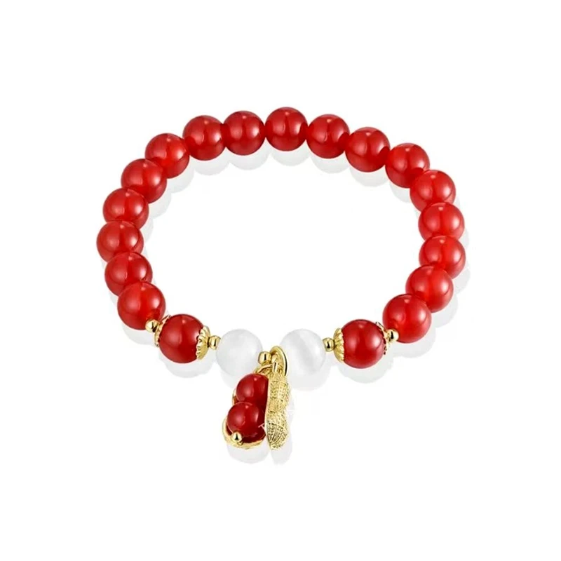 合金石英石手链 B 好事花生手链ZF-C200