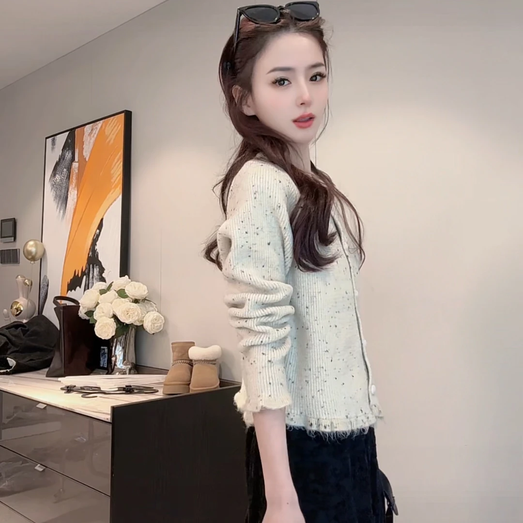 岑岑女装自制【星星点点毛衣】厚款