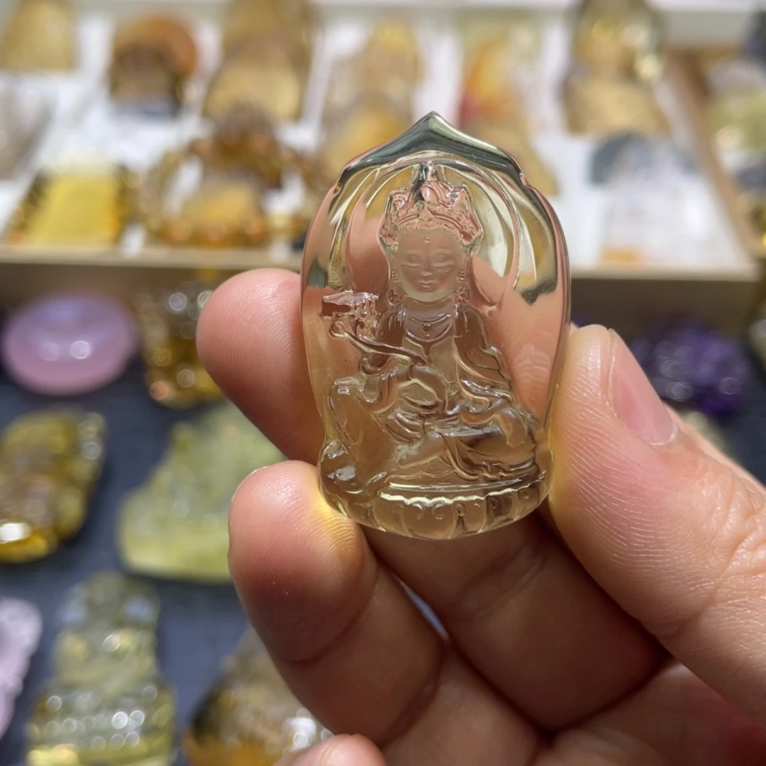 水晶颈饰未镶嵌定制