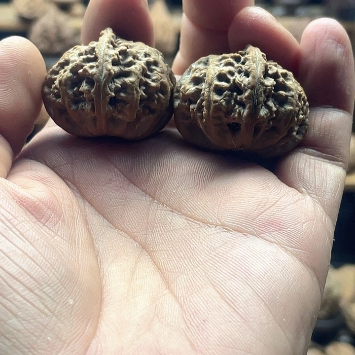 文玩核桃把件小平果福利对