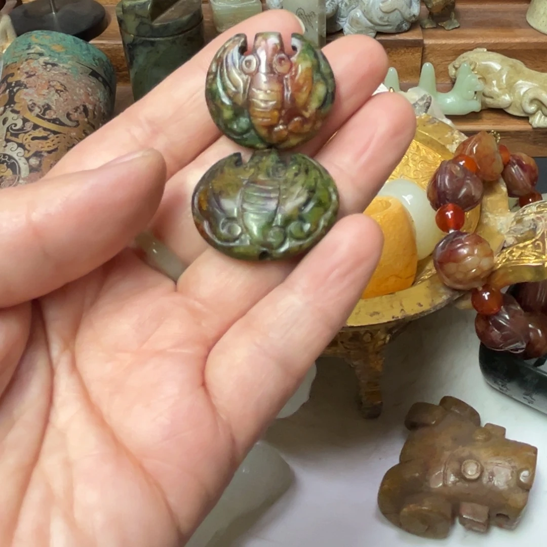 和田玉（糖玉）未镶嵌挂件