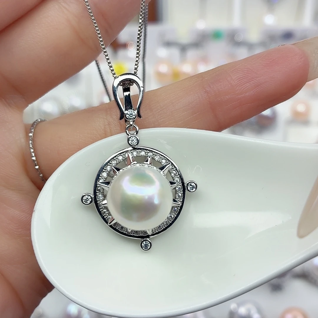 淡水珍珠颈饰合金F