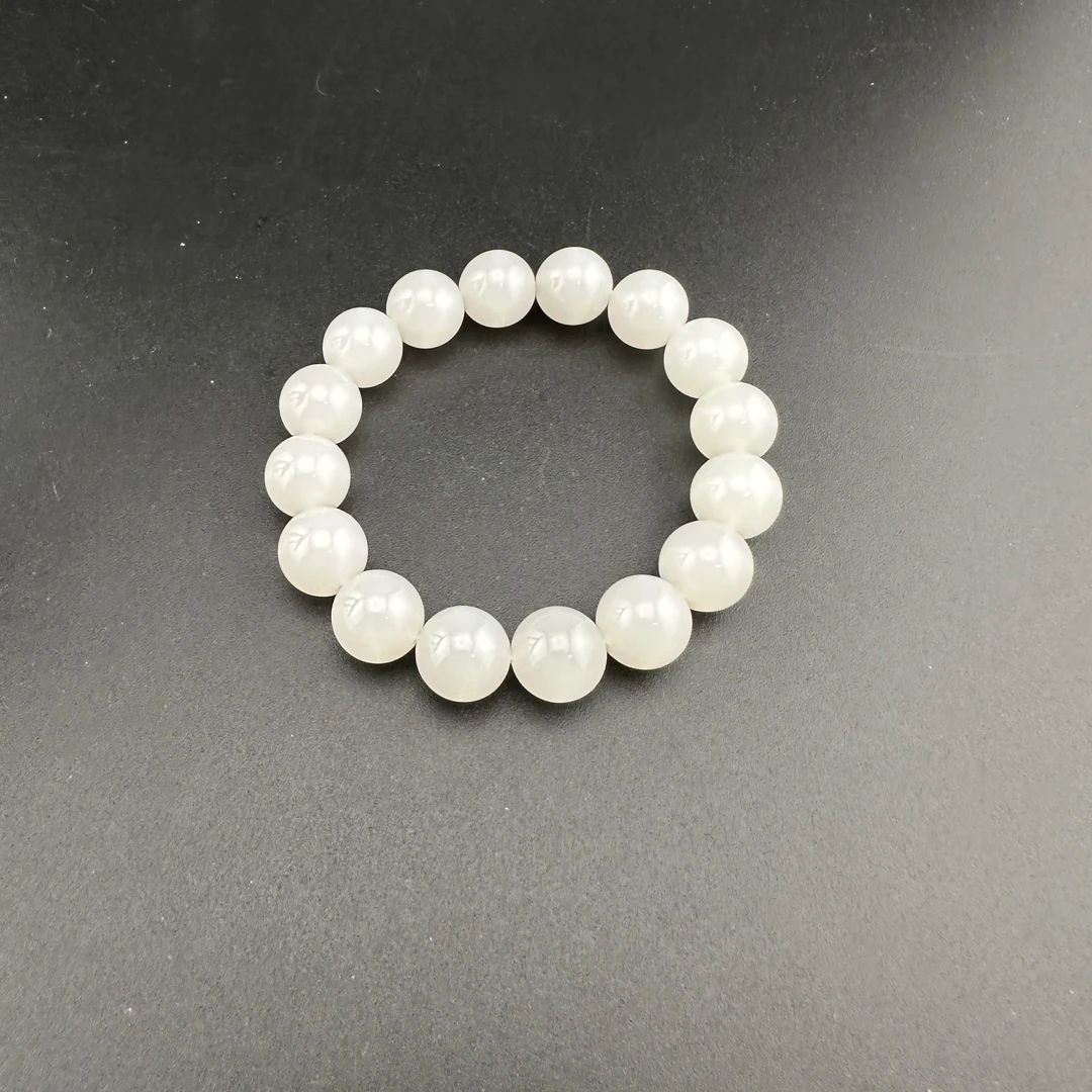 BY1127FWM标059北玉精选 和田玉手串 多样性发货