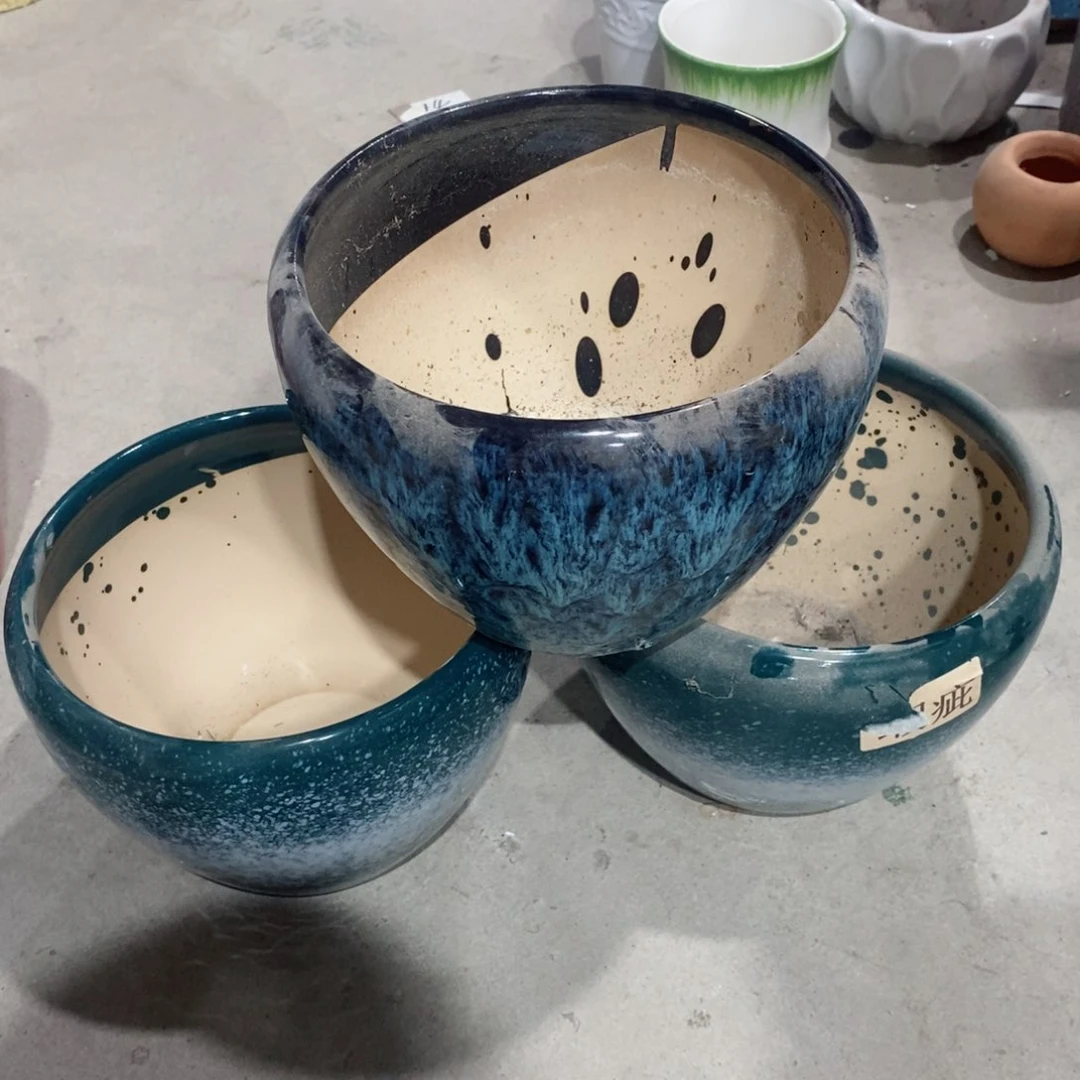 【闪购商品】岁**偷微瑕-苹果盆011-3个