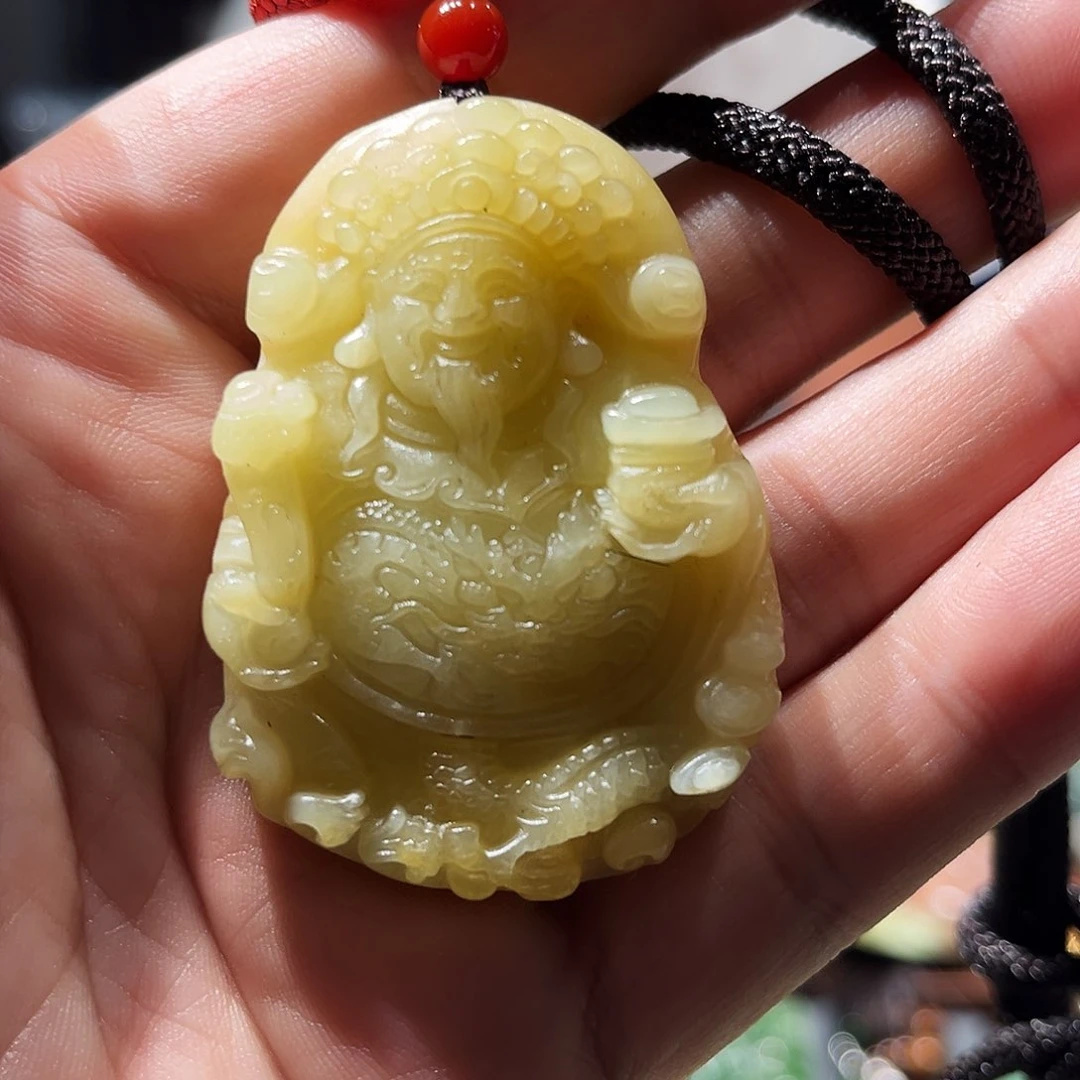 未镶嵌岫玉毛衣链