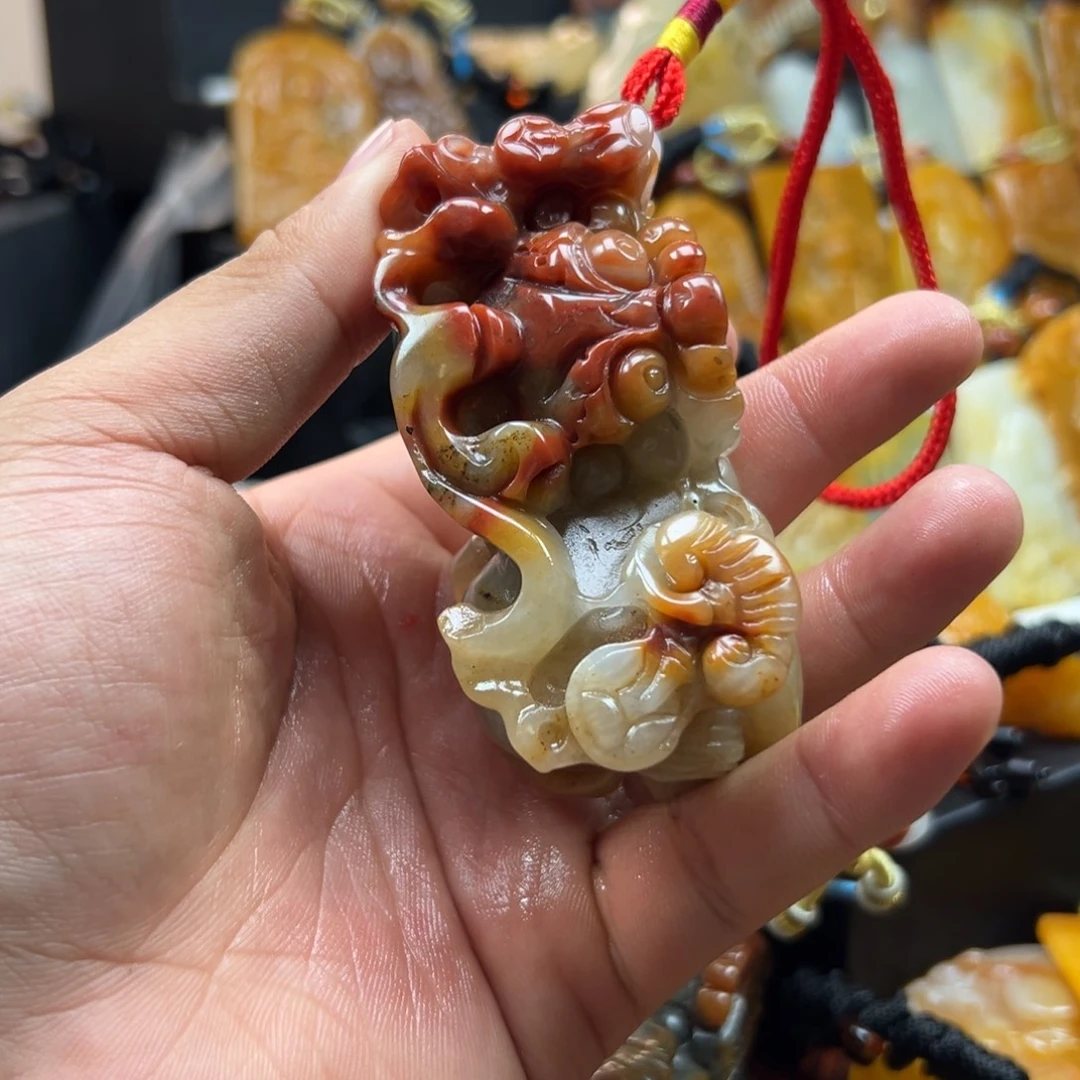 石英质玉（黄龙玉）未镶嵌hly