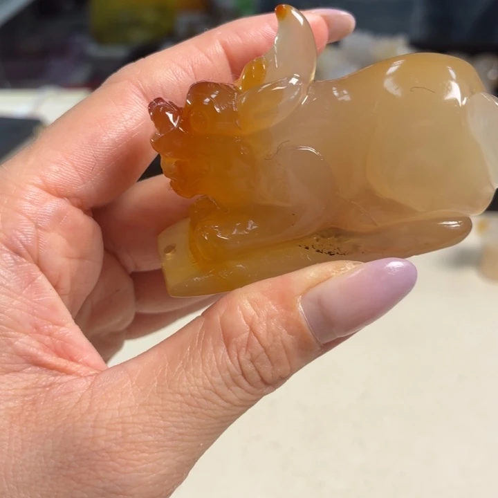 玛瑙/玉髓未镶嵌吊坠(不含链)