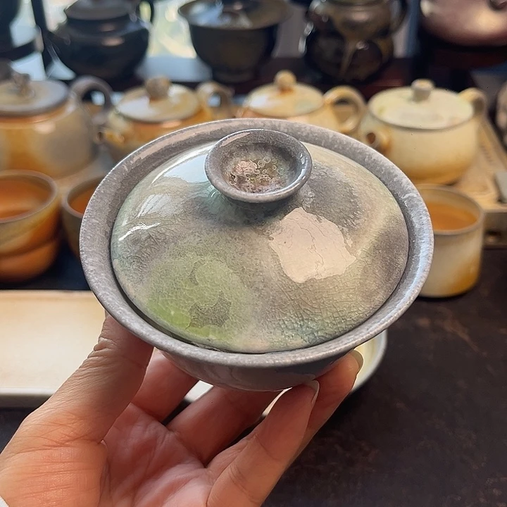 茶盏柴烧茶具柴烧茶具