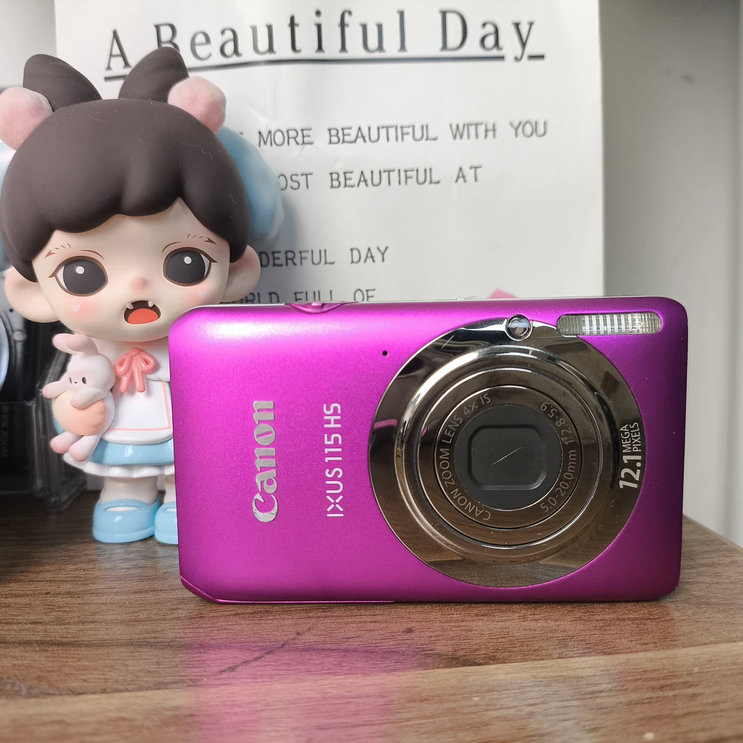 99新 Canon/佳能 ixus115带实况清透冷白皮ccd相机网红款