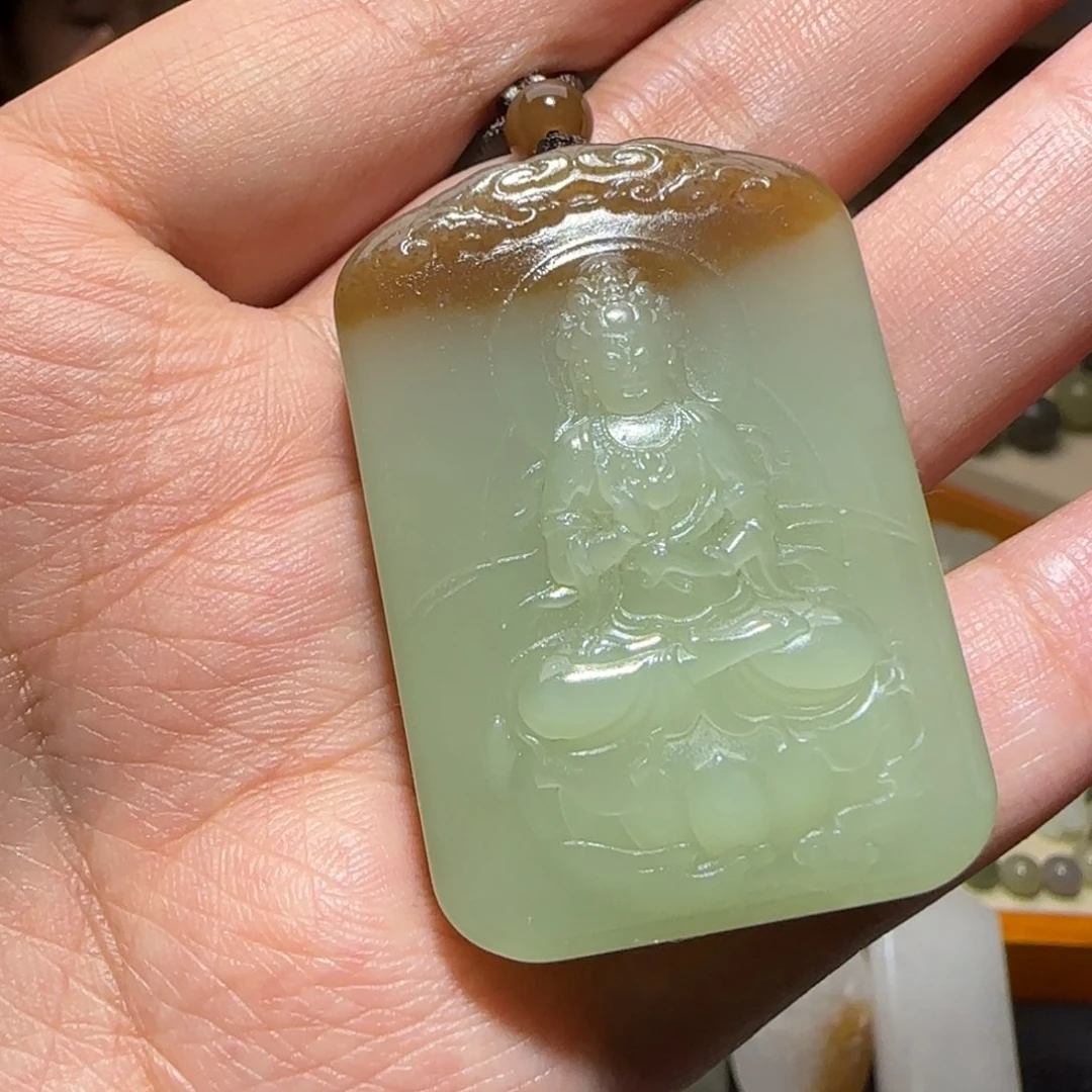 和田玉（糖玉）未镶嵌颈饰